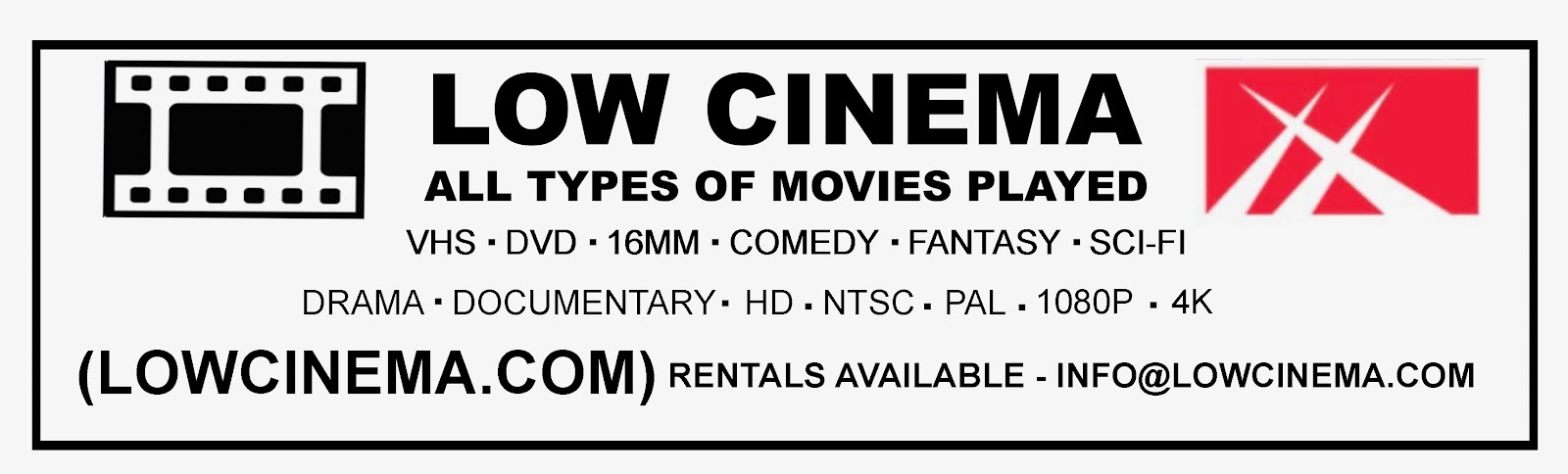 Low Cinema Banner